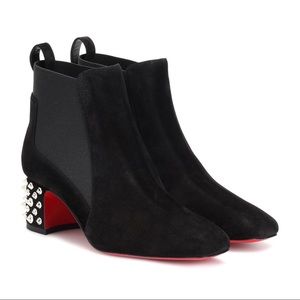 Christian Louboutin Suede Study Ankle Boots